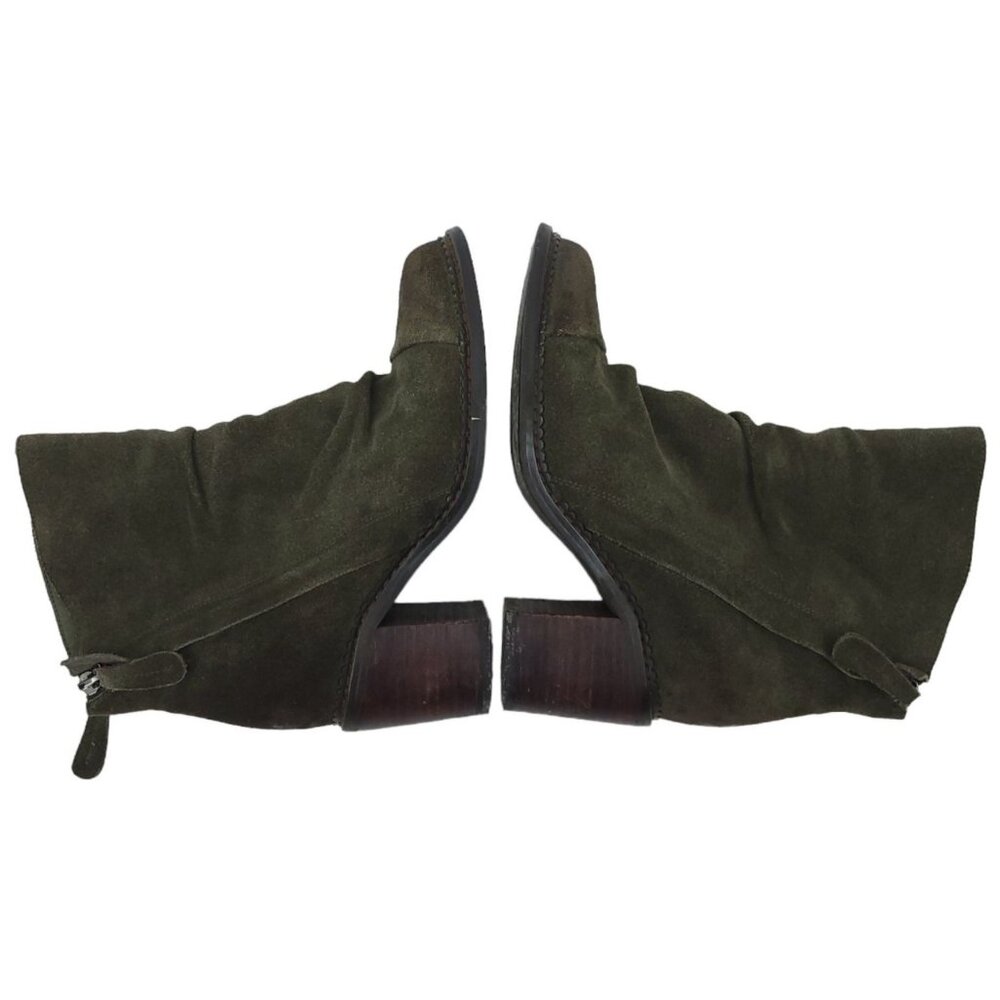 Sbicca Millie Ankle Boot Women 8 Suede Slouch Boho Stack Heel Vintage Collection - Picture 9 of 12
